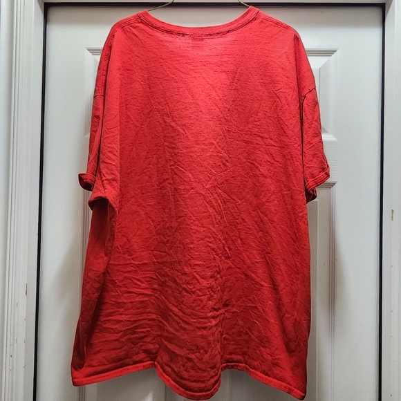 Kansas City Chiefs Superbowl T-shirt Men's 2XL Red Gildan NFL - Picture 3 of 9